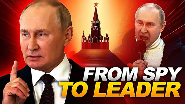 'Video thumbnail for Vladimir Putin's Rise From KGB Spy To The Presidency'