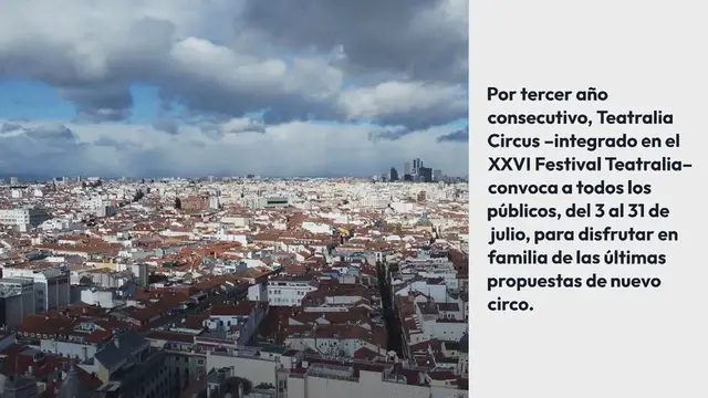 Video thumbnail for El circo inunda Madrid de humor, malabares, acrobacias y música este verano