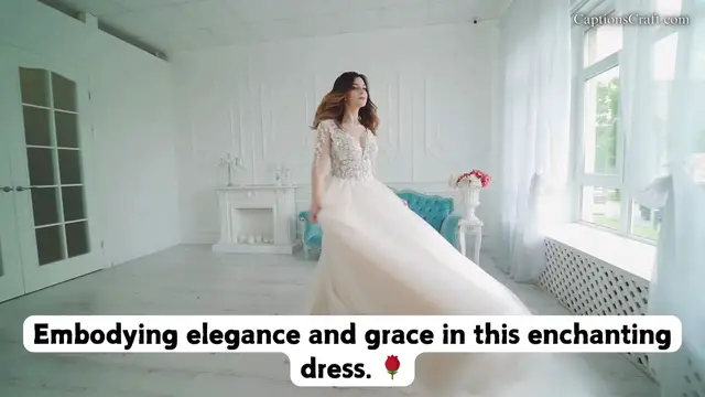 Video thumbnail for Wedding Dress Captions For Instagram: Captivating and Heartfelt Captions to Complement Your Gorgeous Wedding Dress on Instagram