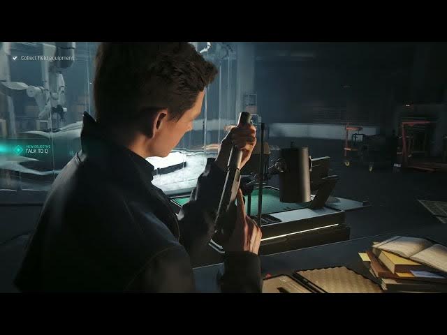 Video thumbnail for 007 First Light - Going Old School: Going Dark: Q-Lab: Pick Up Suppressed Pistol | Gadget Loadout