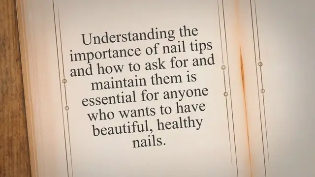 'Video thumbnail for Nail Salon Etiquette: How to Ask for and Maintain Perfect Nail Tips'