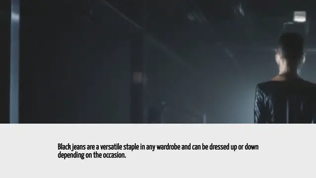 Video thumbnail for Outfit Ideas What To Wear With Black Jeans