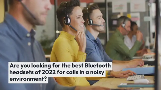 Video thumbnail for 10 Best Bluetooth Headsets for Calls in Noisy Environment [May 2022]
