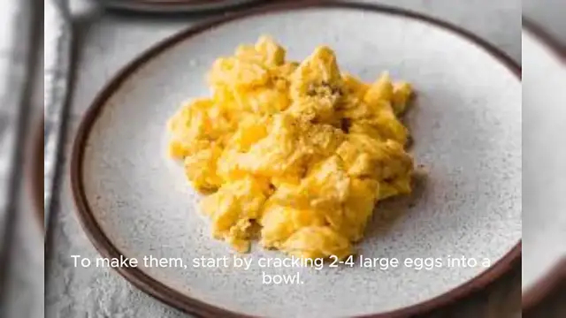 Video thumbnail for Scrambled Eggs Recipe