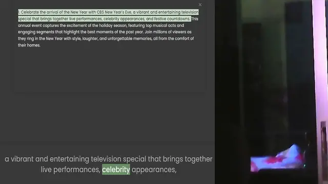Video thumbnail for 1. Celebrate the arrival of the New Year with CBS New Year's Eve, a vibrant and entertaining television special that brings together live performances, celebrity appearances, and festive countdowns. This annual event captures the exciteme