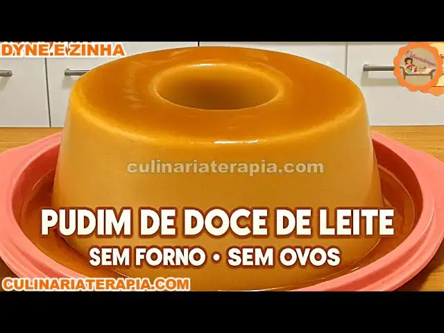 Video thumbnail for Pudim de Doce de Leite Sem Forno e Sem Ovos – Super Cremoso e Fácil de Fazer!