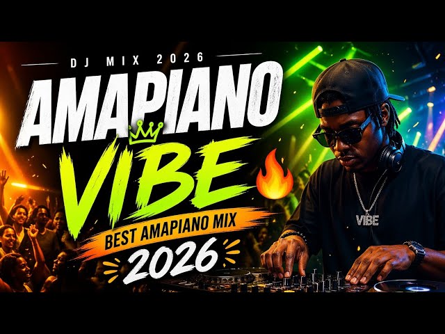 Video thumbnail for AMAPIANO VIBE 2026 🔥 Best Amapiano Mix | Afrobeat & Chill Party Vibes DJ Ancyto, DJ Haiti,