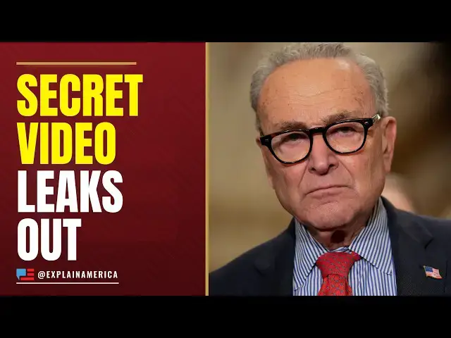 Video thumbnail for MIDTERM DISASTER FOR SCHUMER - Secret Video Leaks