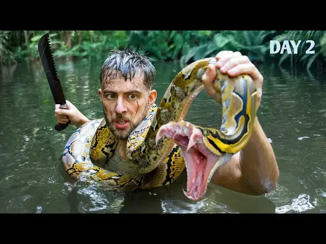 'Video thumbnail for 3 Day Survival On Snake Island'