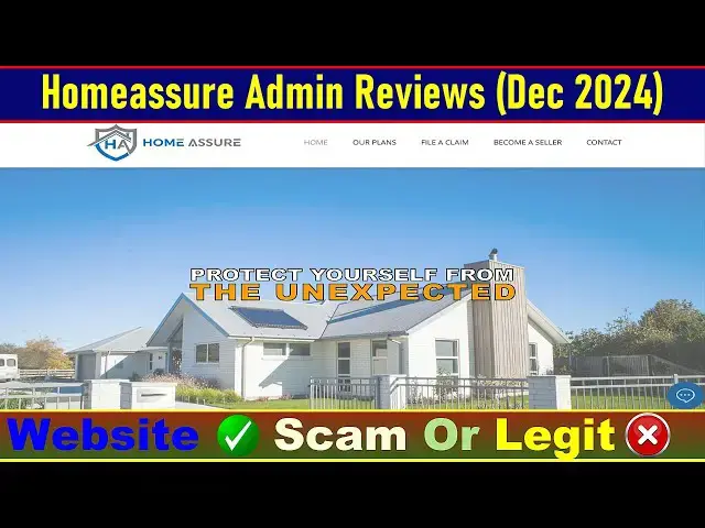 Video thumbnail for Homeassure Admin Reviews Consumer Reports: Before Buy Check HomeassureAdmin Is Scam Or Legit? |