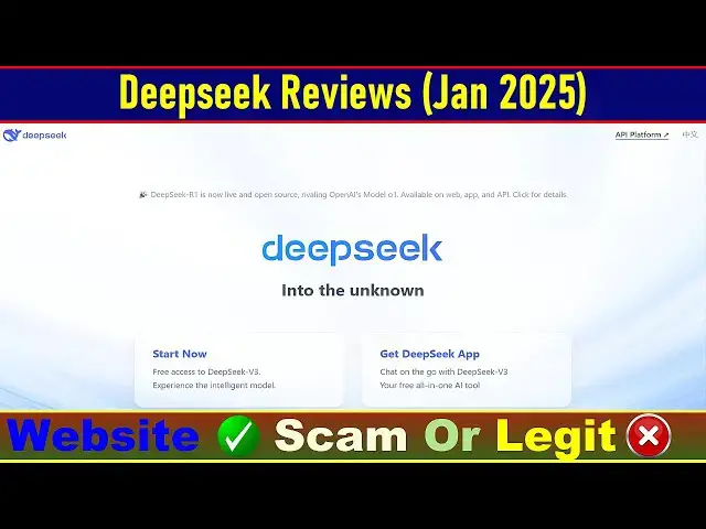 Video thumbnail for Deepseek Reviews Consumer Reports: Check Deepseek Is Scam Or Legit? | Product Review