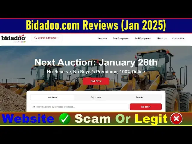 Video thumbnail for Bidadoo Com Reviews Consumer Reports: Check Bidadoo Is Scam Or Legit? | Product Review