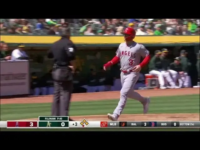 'Video thumbnail for Anthony Rendon BLOOPS a RBI Sacrifice-Fly, Scoring Taylor Ward! | Los Angeles Angels | 4/1/2023'