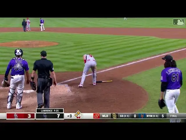 'Video thumbnail for Nolan Gorman CLUBS a RBI Double! | St. Louis Cardinals | 4/10/2023'