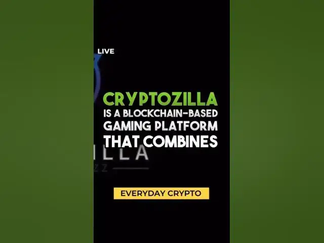 'Video thumbnail for CryptoZilla | Crypto Presale #cryptocurrency #crypto #everyday-crypto'