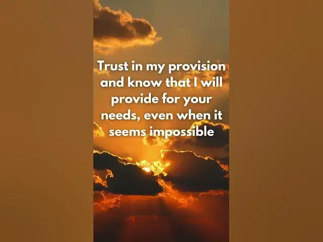 Video thumbnail for God's message for you today about a difficult time with your finances