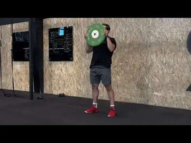 Video thumbnail for ❌Plate ground to overhead ❌.                             #gym #plate #overhead