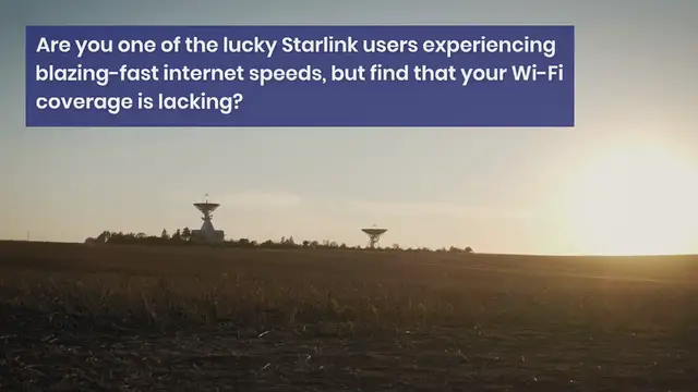 Video thumbnail for Best Mesh WiFi for Starlink