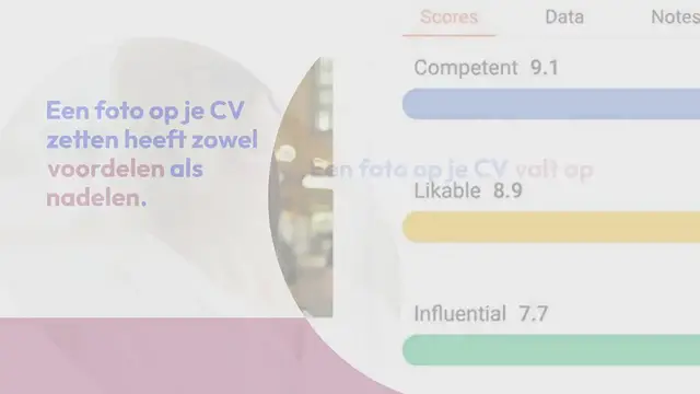 Video thumbnail for Foto op CV: ja of nee?