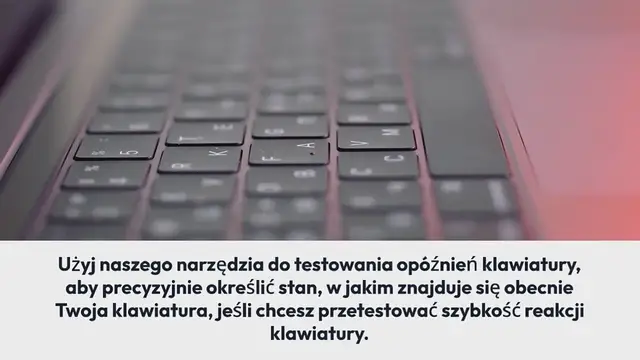 Video thumbnail for Test Latencji Klawiatury | Czas reakcji i Polling Rate