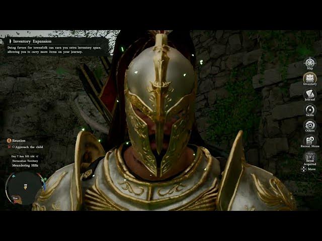 Video thumbnail for Crimson Desert - Chapter 2: Reunion: Investigate The Ruins: Force Palm Puzzle | Take Abyss Cresset