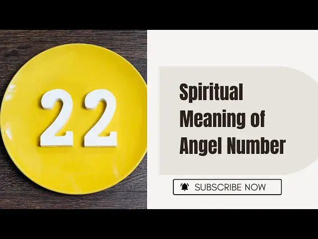 Video thumbnail for Spiritual Meaning of Angel Number 22: Manifesting Divine Purpose Through Balance and Mastery