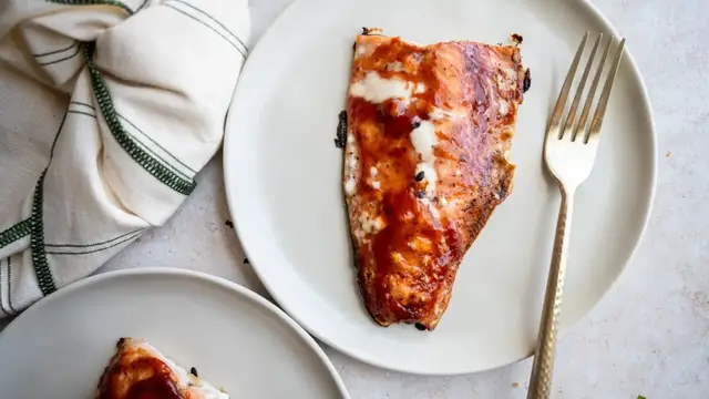 'Video thumbnail for Barbecue Baked Salmon Recipe'