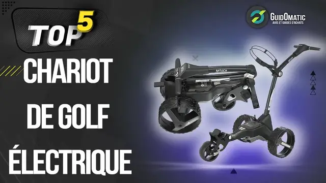 Video thumbnail for ⭐️ MEILLEUR CHARIOT DE GOLF ÉLECTRIQUE (2022) - Comparatif & Guide d'achat