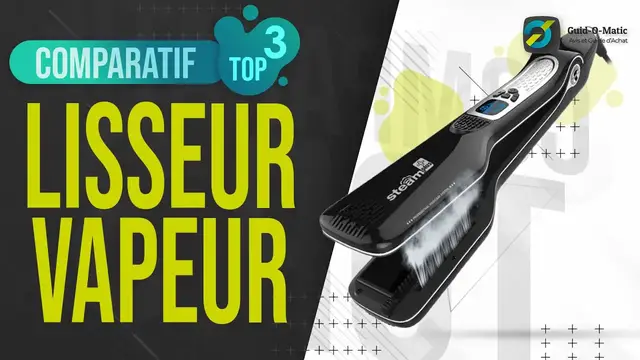 Video thumbnail for ⭐️ MEILLEUR LISSEUR VAPEUR (2022) - Comparatif & Guide d'achat