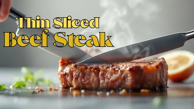 'Video thumbnail for Thin Sliced Beef Steak'