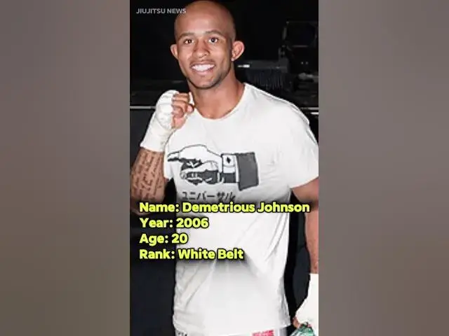 Video thumbnail for Demetrious "Mighty Mouse" Johnson BJJ Rank | JiuJitsu News