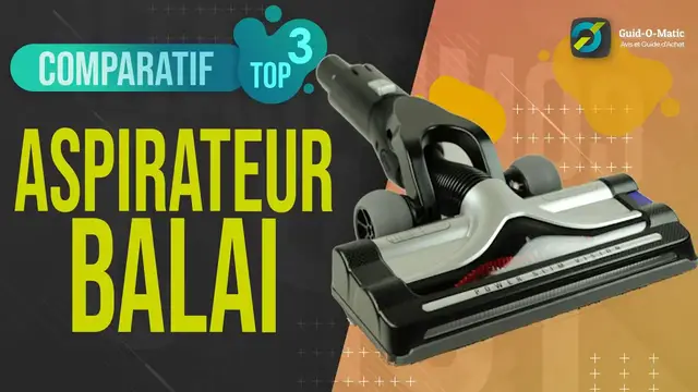 Video thumbnail for ⭐️ MEILLEUR ASPIRATEUR BALAI (2022) - Comparatif & Guide d'achat