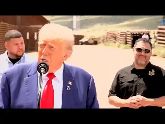 Video thumbnail for 'Dangerous For You To Be Here!' - Trump Gets Terrifying News During Live Event