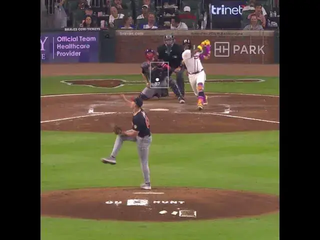 'Video thumbnail for Ronald Acuna Jr. DEMOLISHES His 20th Home Run of Season!'