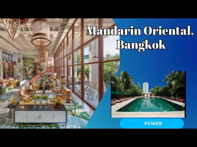 Video thumbnail for Luxury and Tradition at Mandarin Oriental Bangkok: A Stay Unlike Any Other