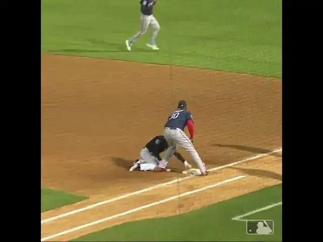 'Video thumbnail for This no-look pickoff is pure magic ✨'
