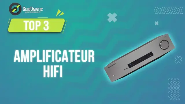 Video thumbnail for ⭐️ MEILLEUR AMPLIFICATEUR HIFI (2023) - Comparatif & Guide d'achat