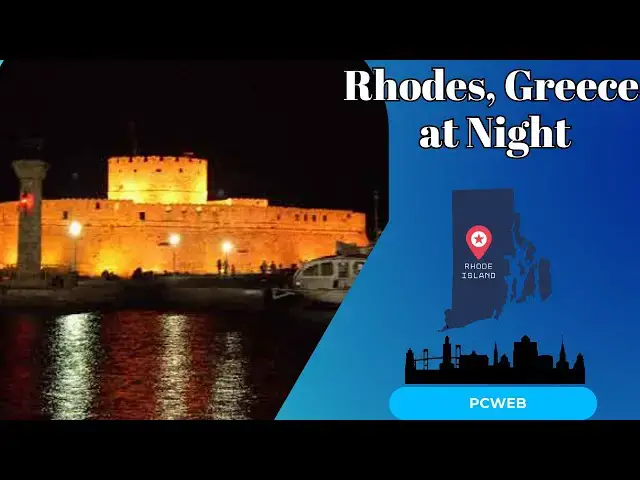 Video thumbnail for Rhodes, Greece at Night: Experience the Magic After Sunset