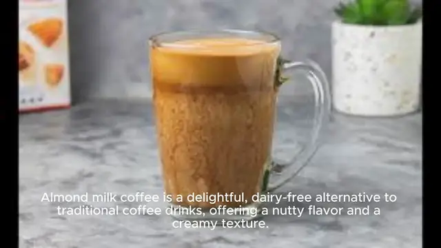 Video thumbnail for Almond Milk Coffee Recipe