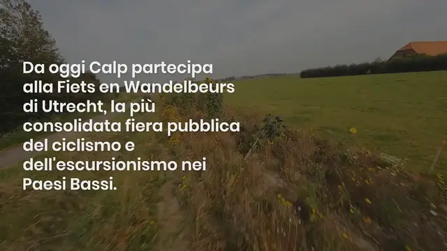 Video thumbnail for Calp promuove il cicloturismo alla fiera Fiets en Wandelbeurs in Olanda: