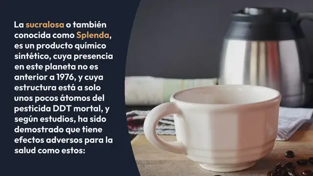Video thumbnail for La amarga verdad sobre Splenda