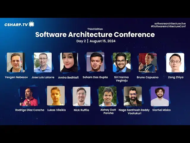 'Video thumbnail for Day 2 - Software Architecture Conference 2024'