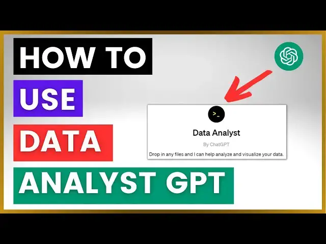 Video thumbnail for How To Use Data Analyst GPT in ChatGPT? [in 2024]