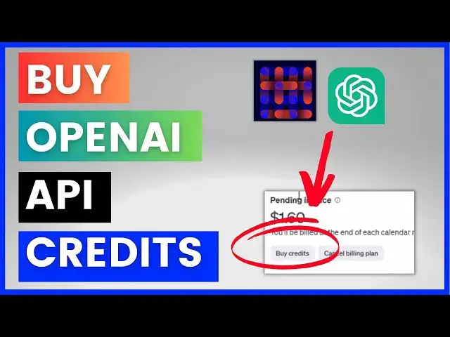 Video thumbnail for How To Buy OpenAI API Credits? [in 2024]
