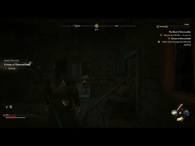 Video thumbnail for The Blood of Dawnwalker - Echoes of Silenced Bells: Follow Anca Through Refectory Building Gameplay