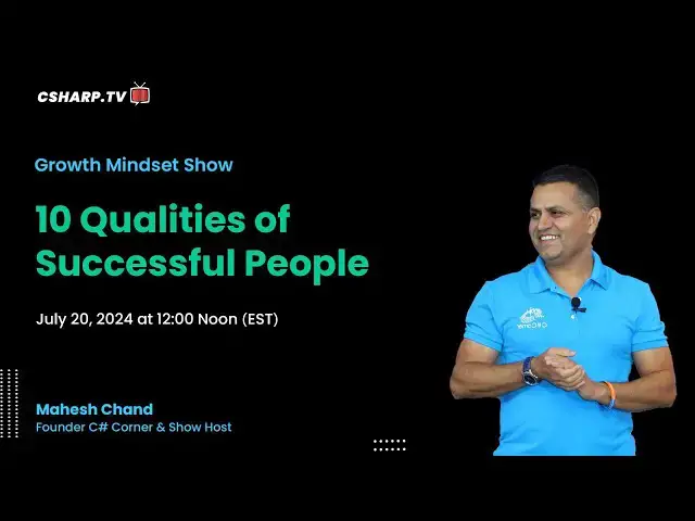 'Video thumbnail for 10 Qualities of Successful People -  Growth Mindset Show: S3 - Ep: 7'
