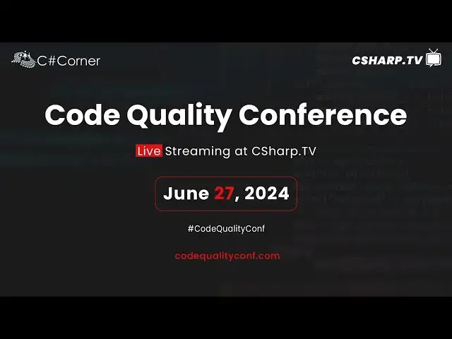 'Video thumbnail for Code Quality Conference 2024'