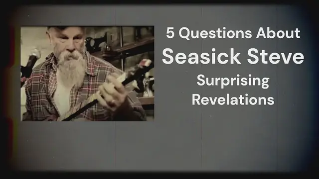 Video thumbnail for  5 Questions About Seasick Steve: Surprising Revelations