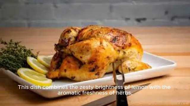 Video thumbnail for Lemon Herb Roasted Chicken