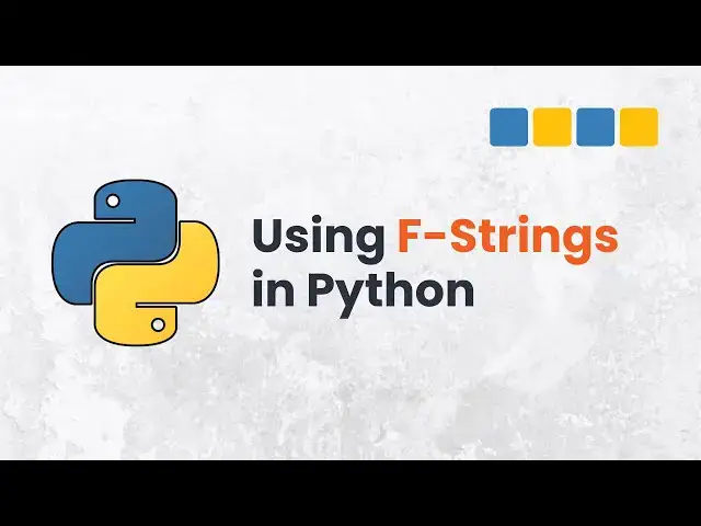 Video thumbnail for How to use F-Strings in Python?